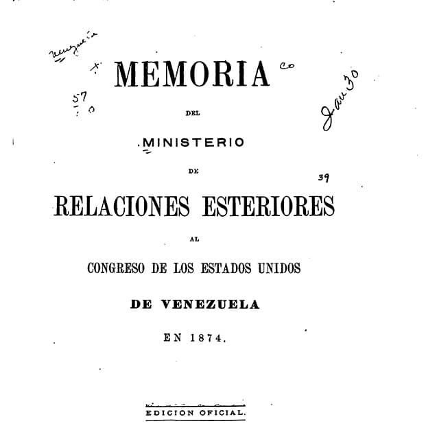Libro Amarillo - 1874