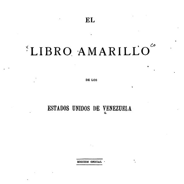 Libro Amarillo - 1884