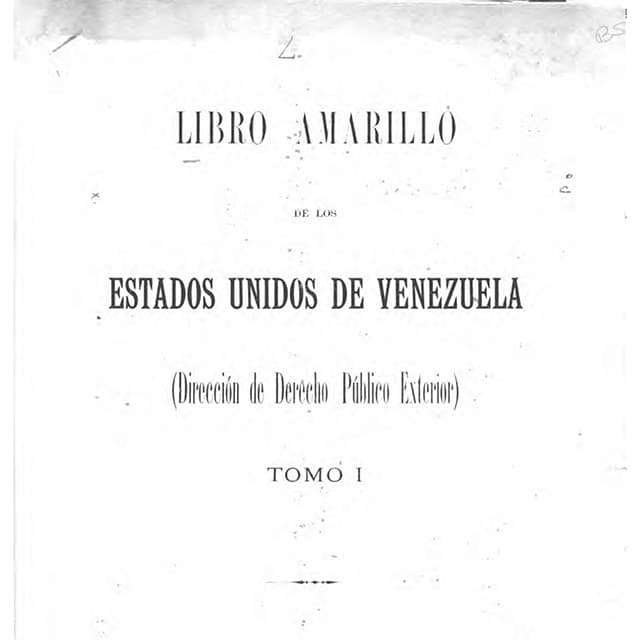 Libro Amarillo - 1891 - Tomo 1