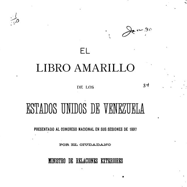 Libro Amarillo - 1897