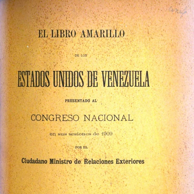 Libro Amarillo - 1909