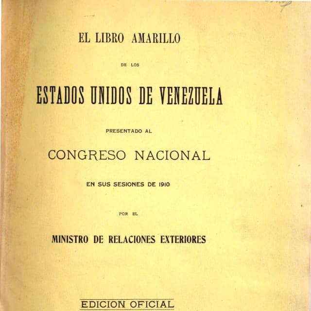 Libro Amarillo - 1910