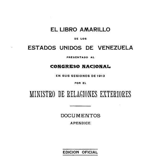Libro Amarillo - 1913 - Apendice