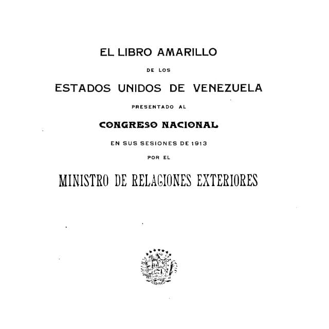 Libro Amarillo - 1913
