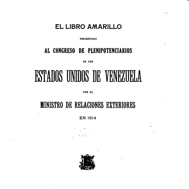 Libro Amarillo - 1914