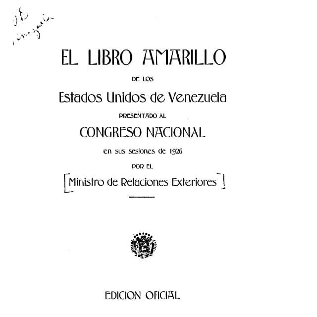 Libro Amarillo - 1926