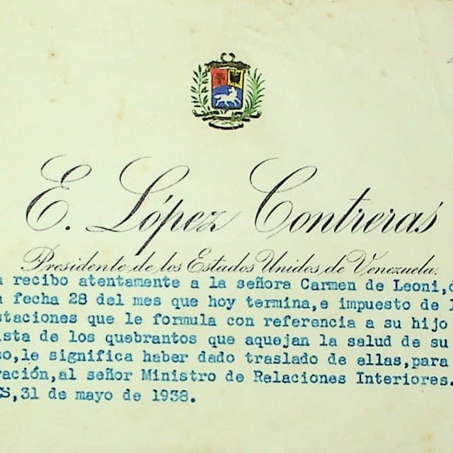 Cartas 1938