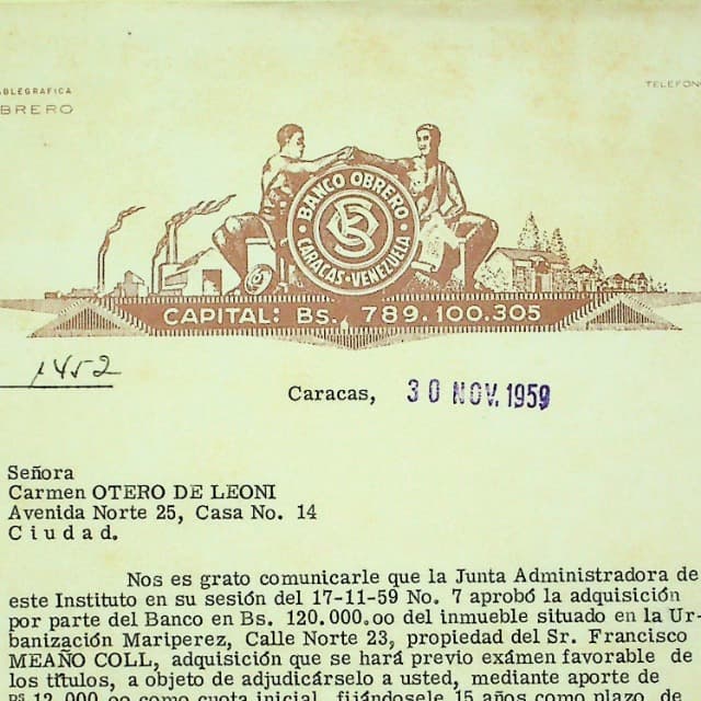 Cartas 1959