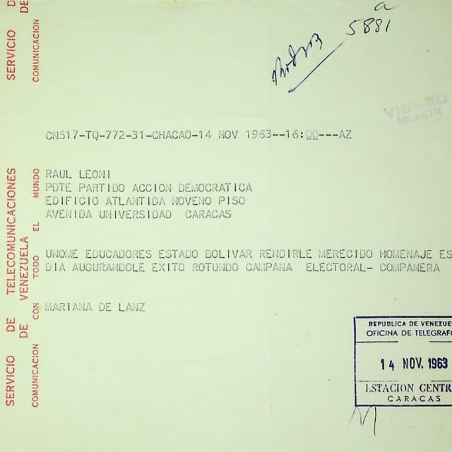 Telegramas 1963