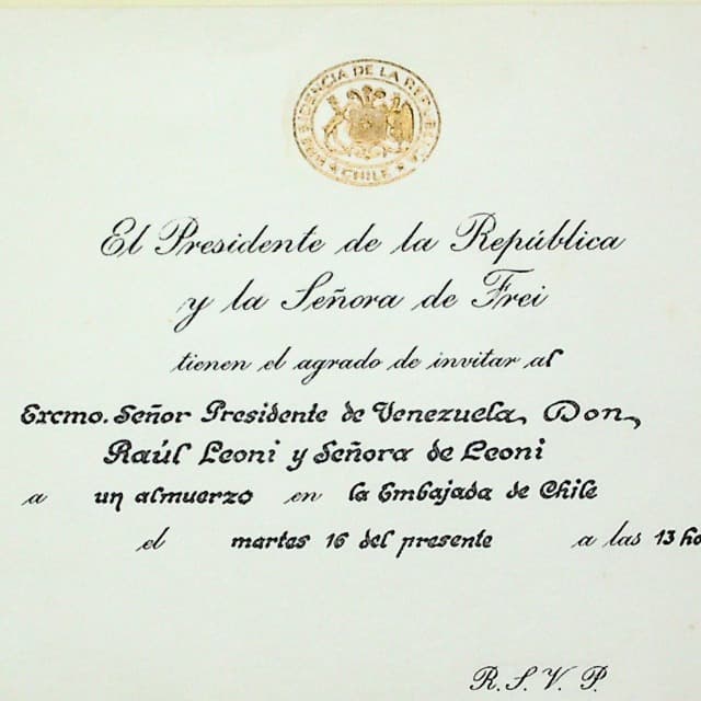 Documentos oficiales 1965