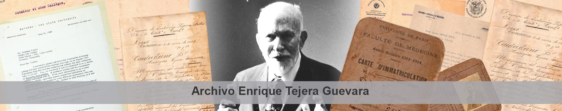 Archivo Enrique Tejera Guevara Archivo Enrique Tejera Guevara