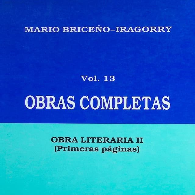 Obra literaria II (Primeras páginas) Obra literaria II (Primeras páginas)