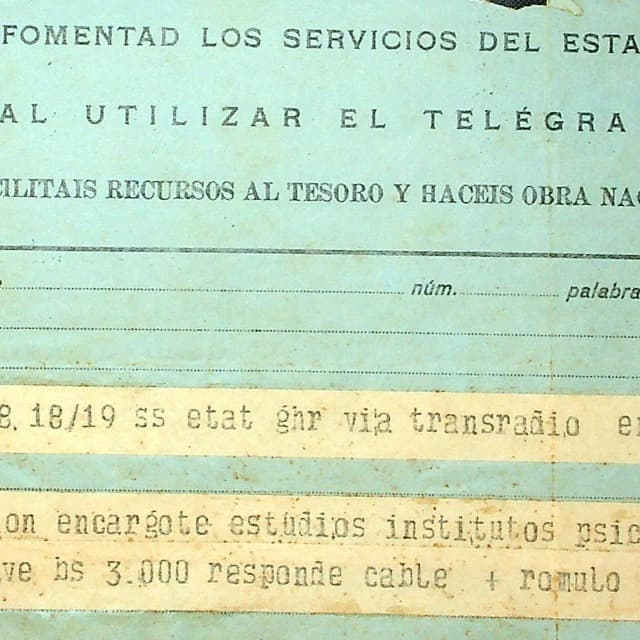 Archivo Rafael Vegas - 1936 Archivo Rafael Vegas - 1936