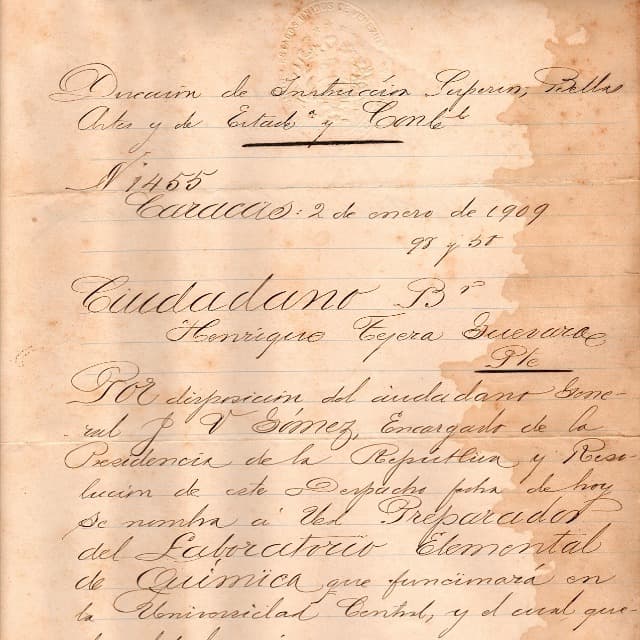 1909 - 1919 1909 - 1919