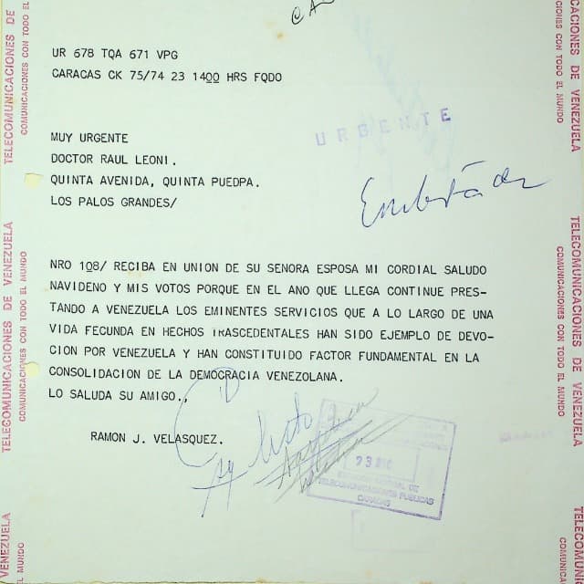 Telegramas 1969 Telegramas 1969