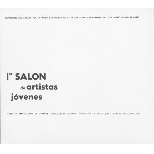 Primer Salón de Artistas Jóvenes Primer Salón de Artistas Jóvenes