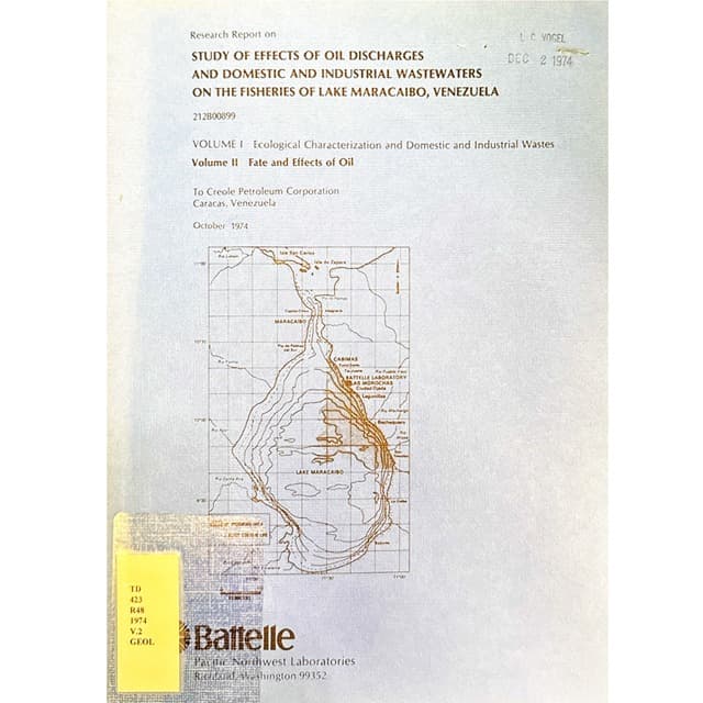 Study of Effects of Oil Discharges Study of Effects of Oil Discharges