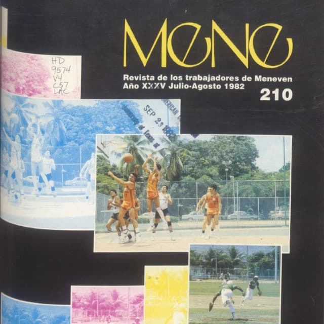 Mene-Revista de los trabajadores Julio-Agosto 1982 Mene-Revista de los trabajadores Julio-Agosto 1982