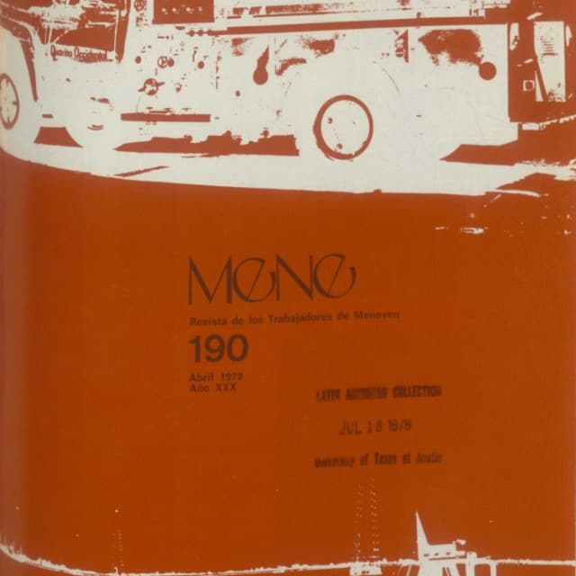 MENE No. 190 Abril 1978 MENE No. 190 Abril 1978